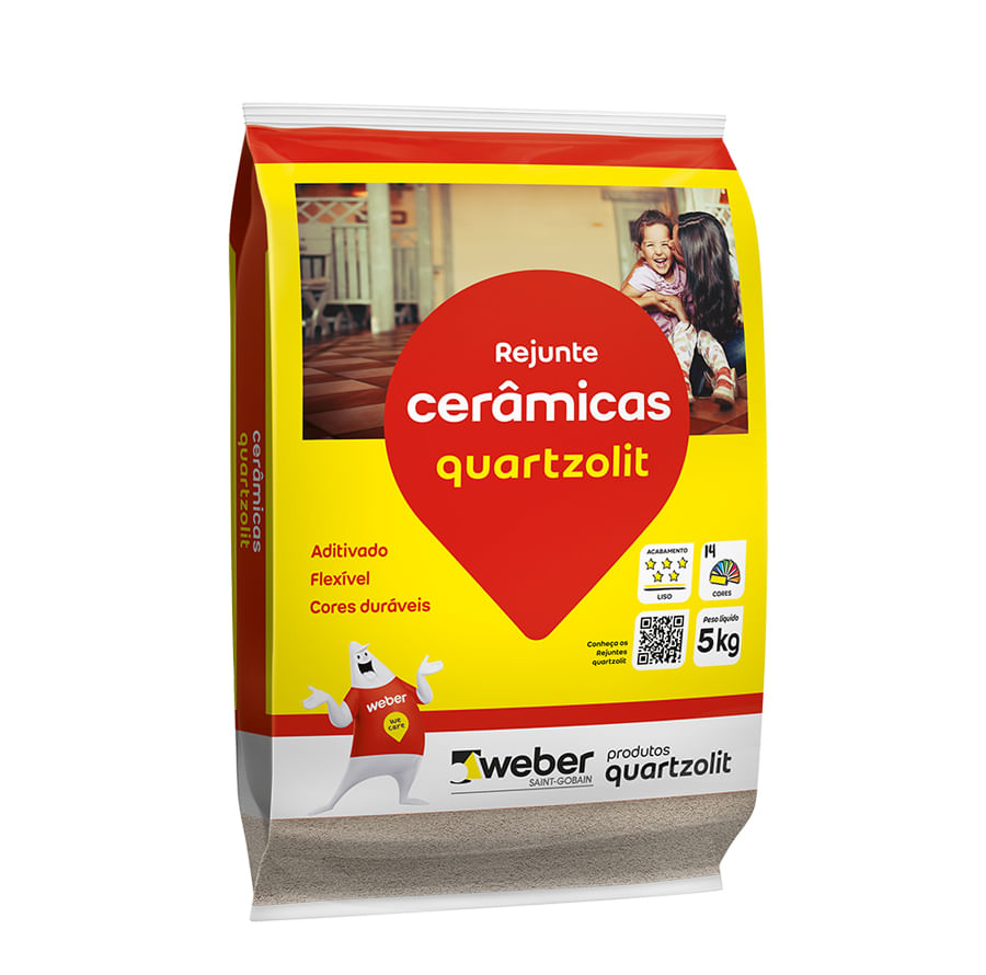Rejunte Branco Weber Color 5kg Quartzolit