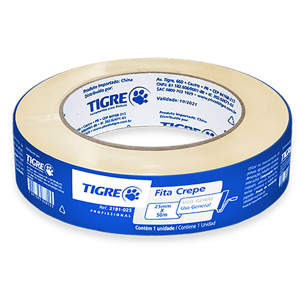 Fita Crepe 24mmX50M 62181025 Tigre