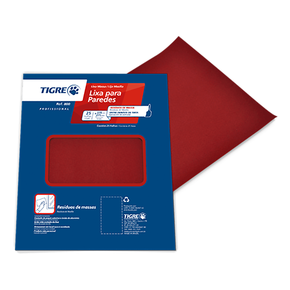 Lixa Para Massa 800-220 Tigre