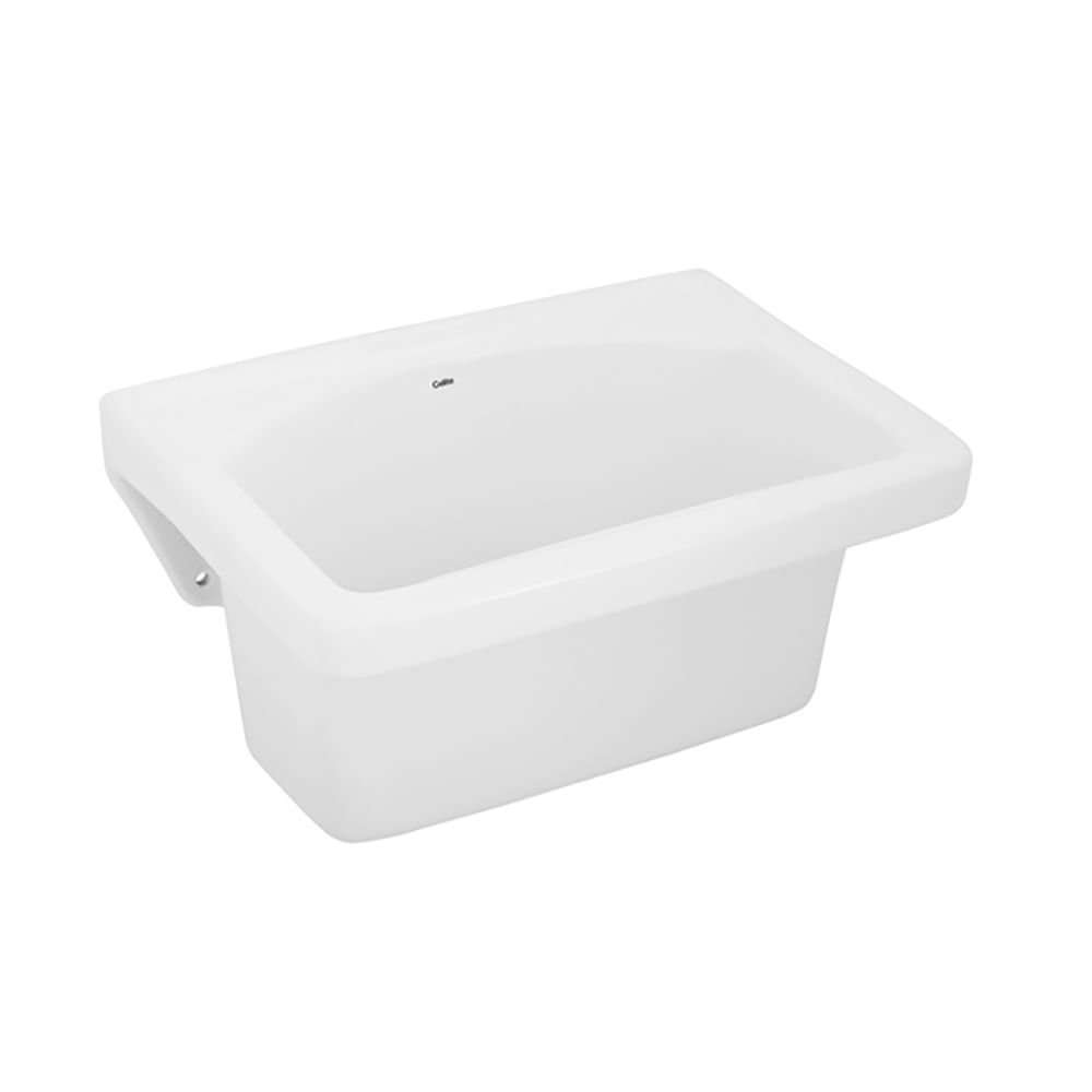 Tanque Suspenso 50x38cm Branco Celite