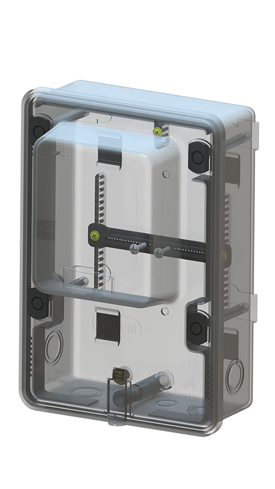 Chatuba Caixa de Medição Monofásica CM1 Com Trava CTM Light TAF Chatuba