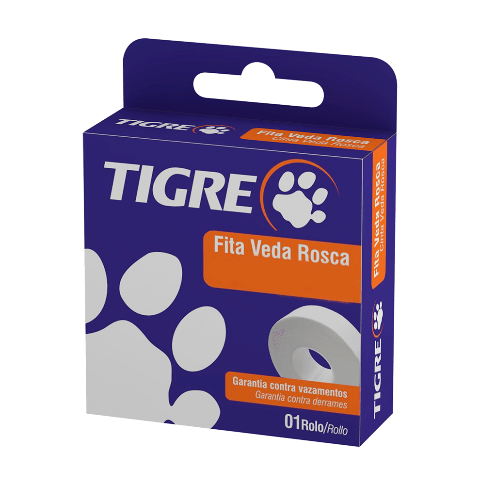 Fita Veda Rosca 3/4 18MMX50 Tigre