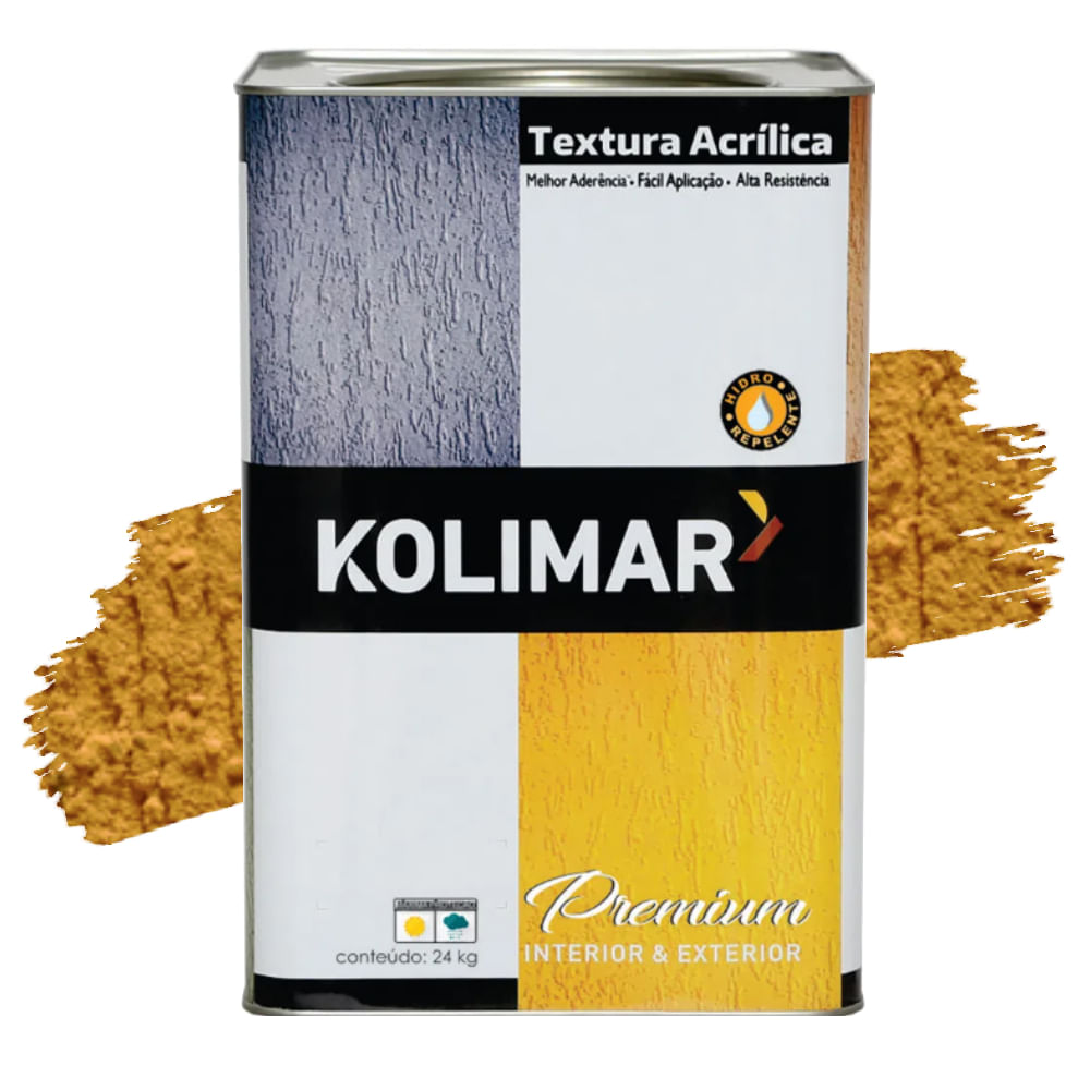 Textura Rústica Caramelo 24kg Kolimar