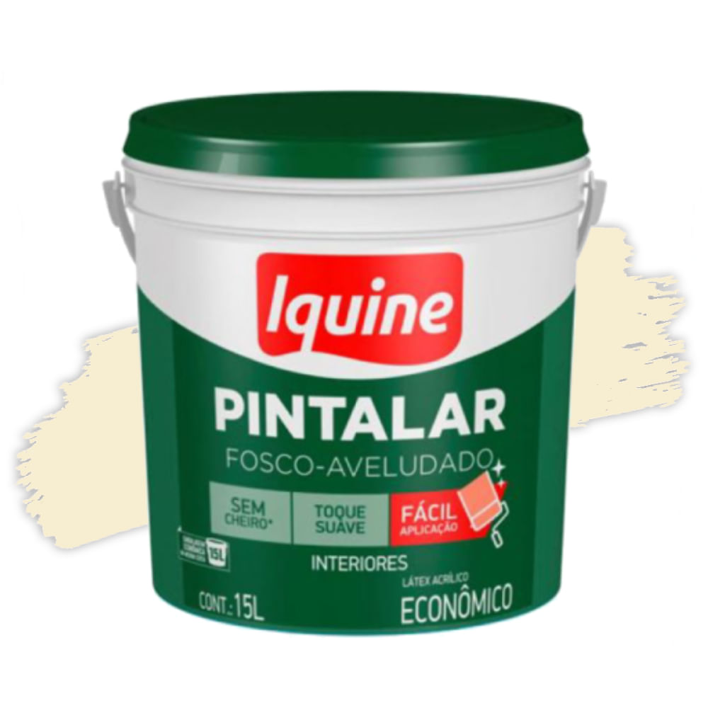 Tinta Acrílica Pintalar Pérola 15L Iquine