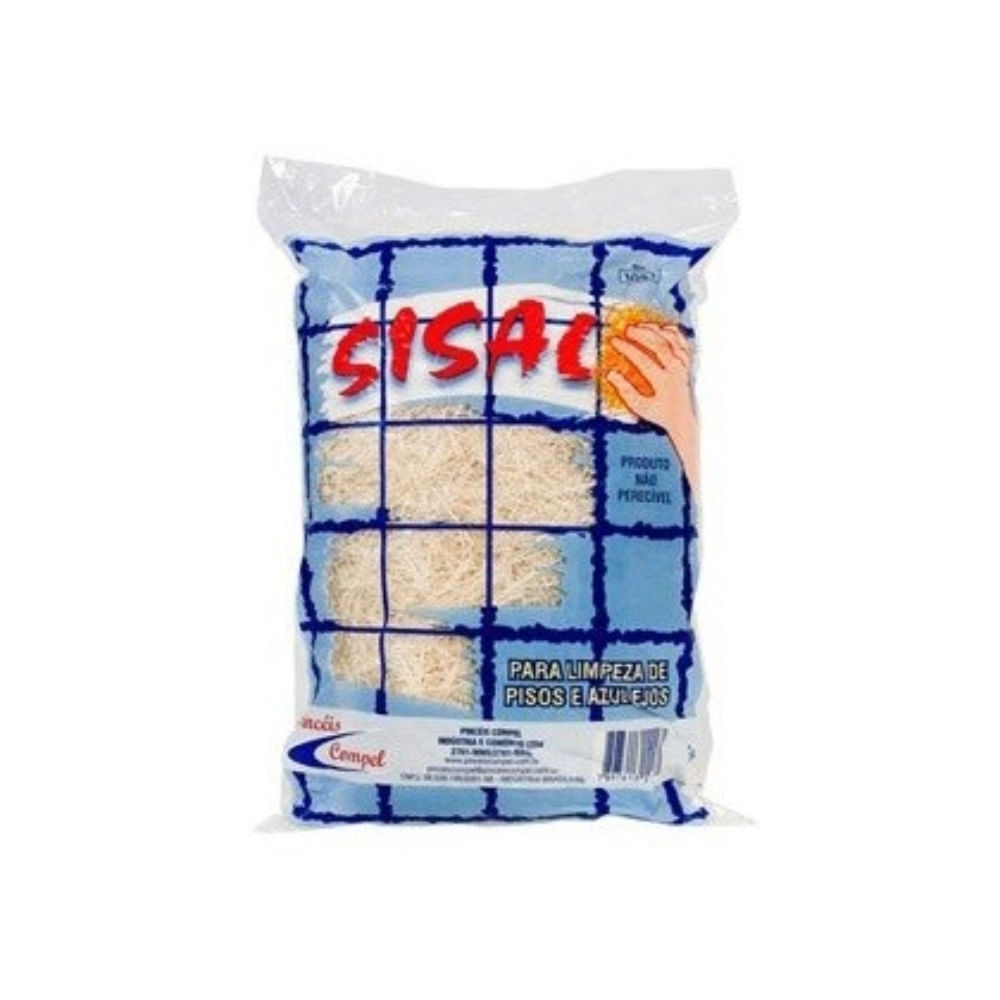 Fibra De Sisal Saco 250g Compel