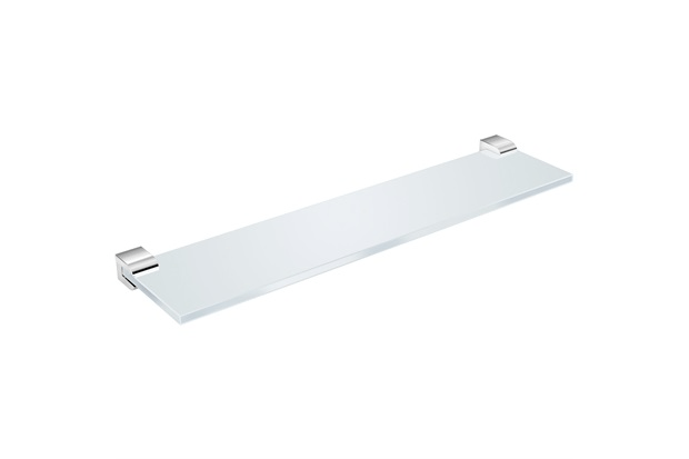 Prateleira em Vidro Up 40cm Cromada Celite