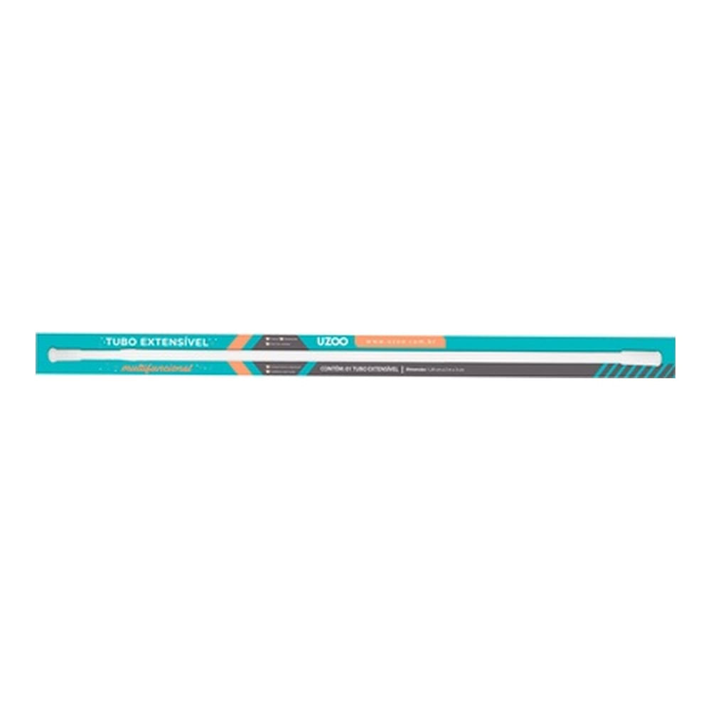 Tubo Extensivel 300722860 Multifuncional 200x3cm Branco Uzoo
