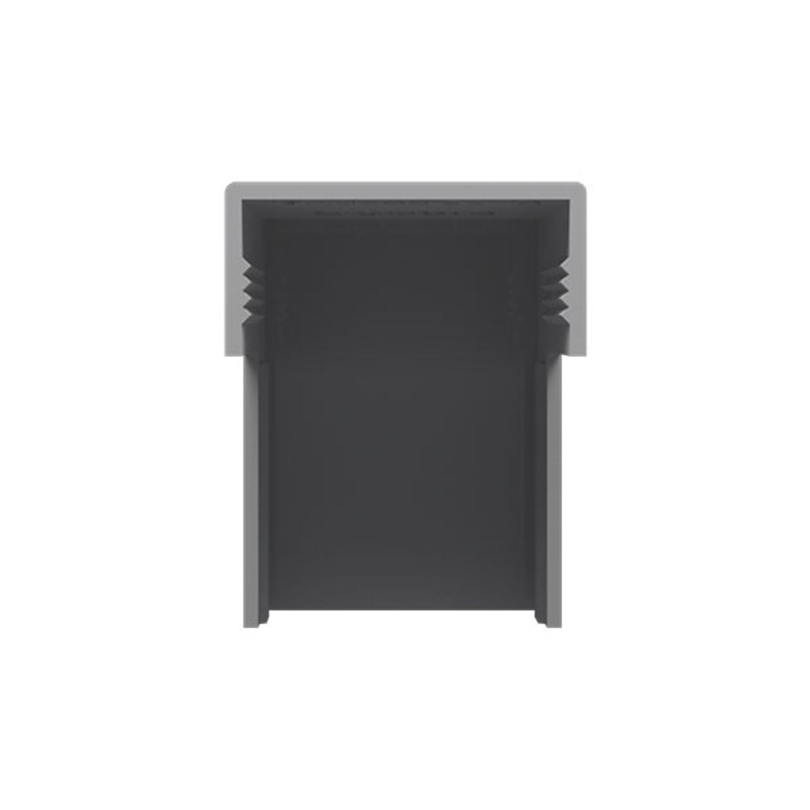Cotovelo Externo 20x10mm para Canaleta Branca Alumbra