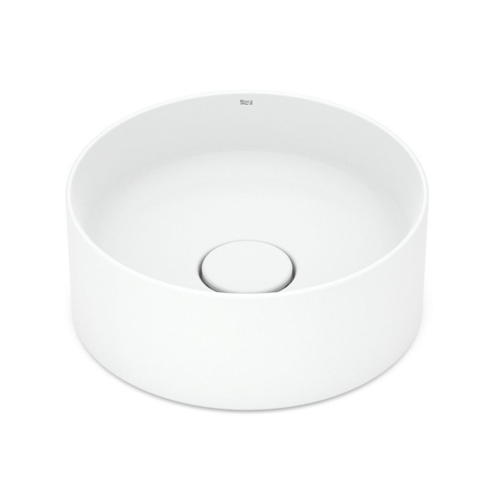 Cuba Apoio 30cm Redonda Terra Branco Celite