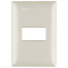 Placa 1 Módulo 4x2 M5P1PE Pérola Linha Thesi Bticino Legrand