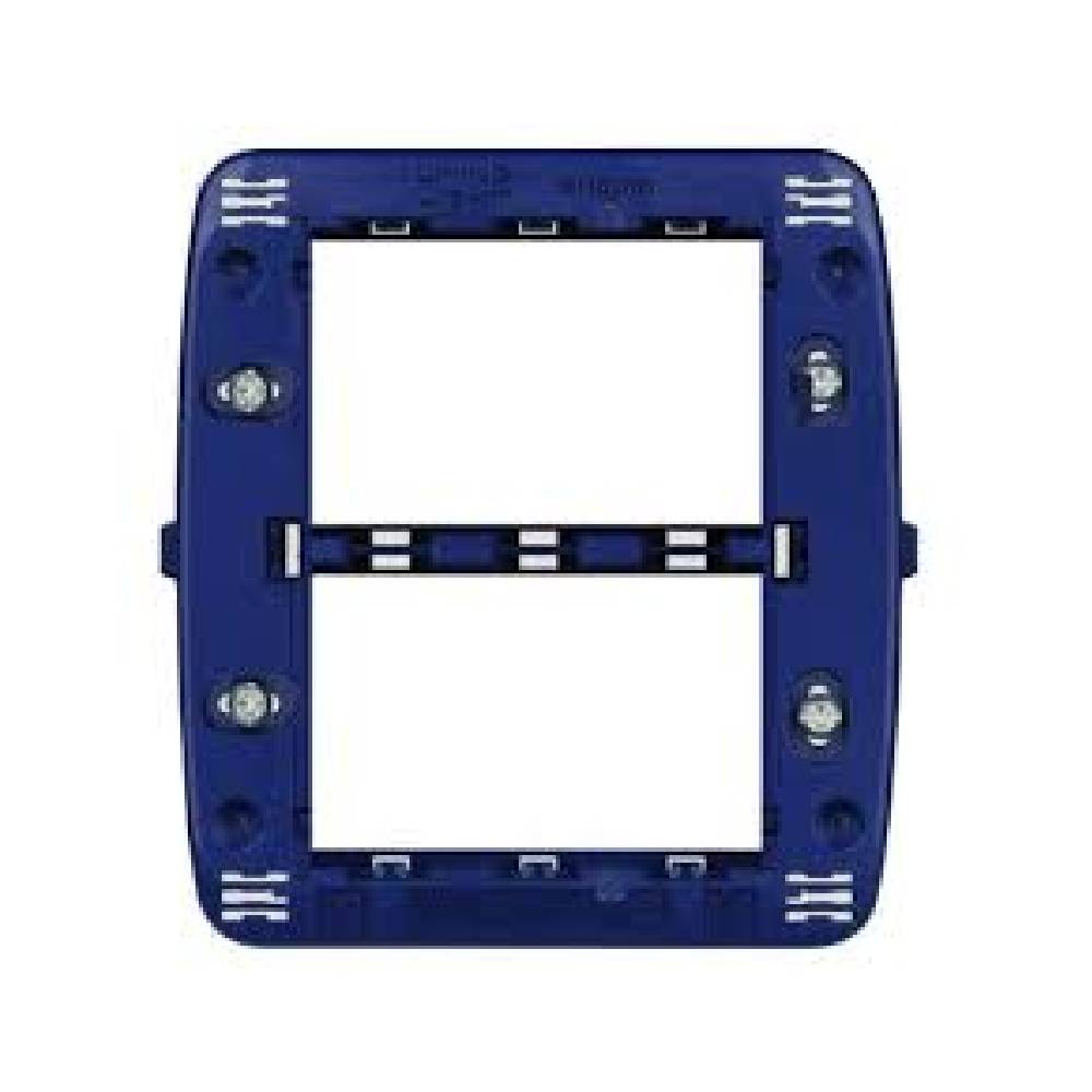 Suporte para Placa 4x4 com 6 Módulos  2 Unidades Legrand