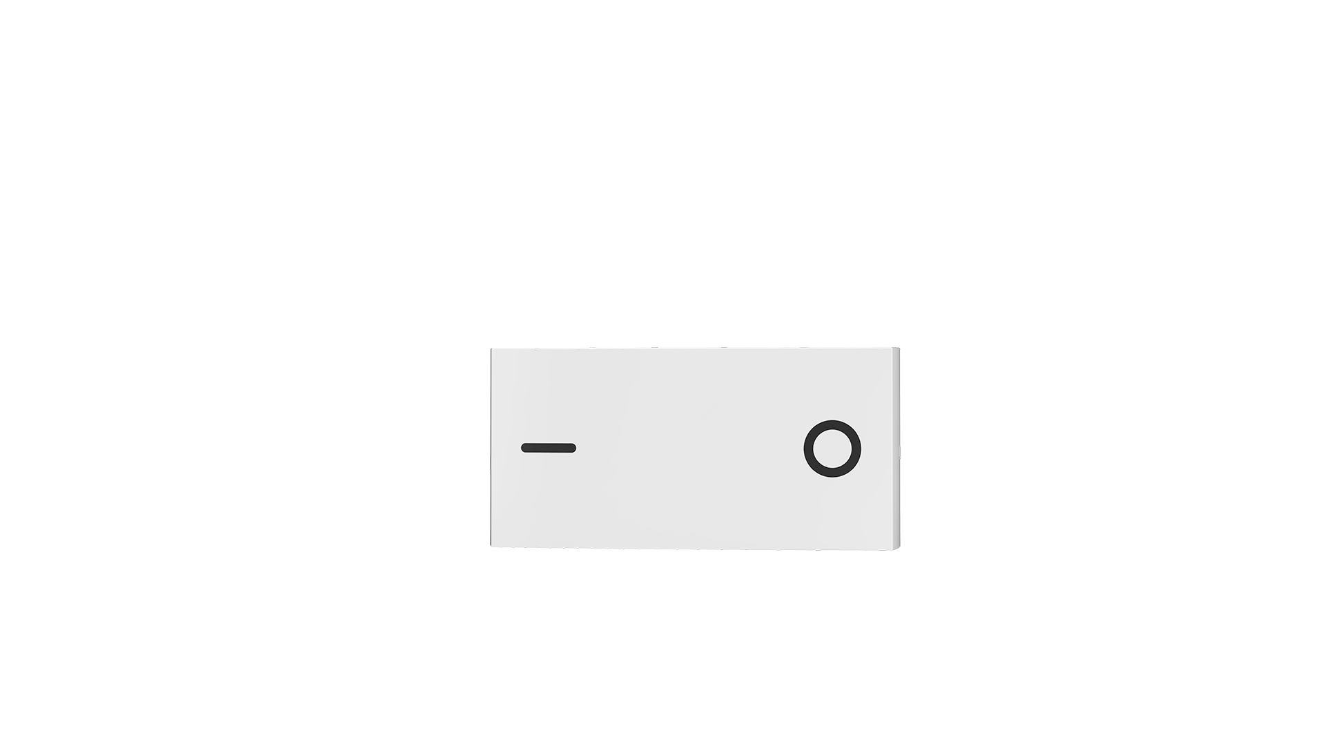 Módulo Interruptor 1Tecla Paralelo Beleze
