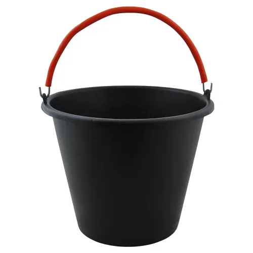 Balde Pvc Reforçado Preto 12 Litros Metasul
