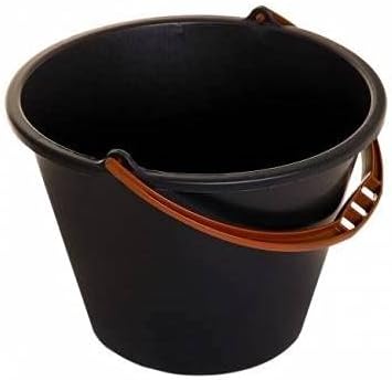 Balde Multiobra Pvc Preto 12 Litros Metasul