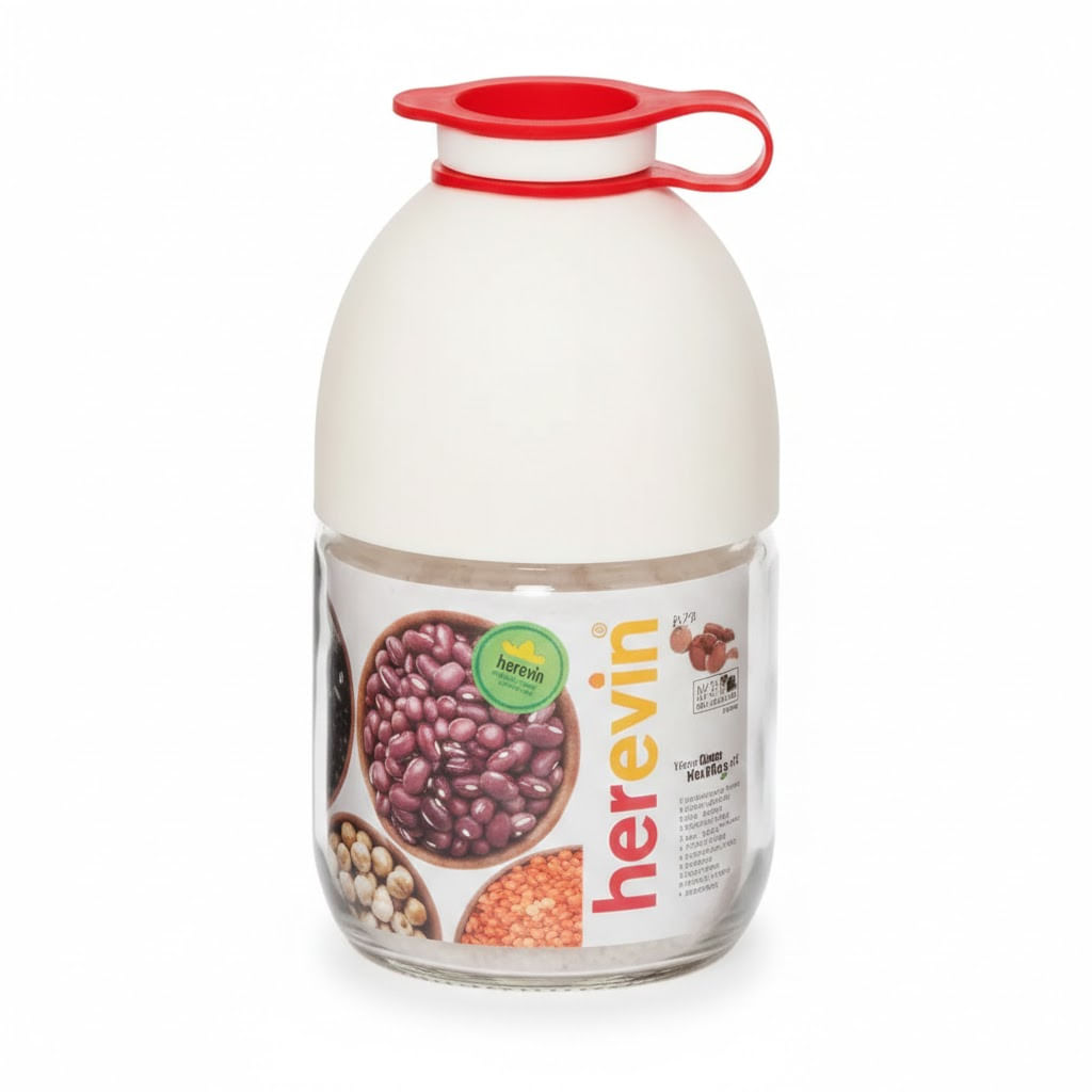 Pote de Vidro com Tampa 425ml Euro