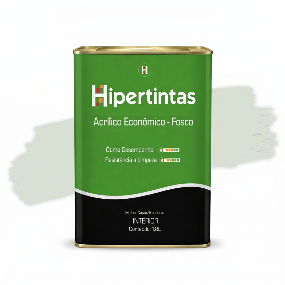 Tinta Acrílica Econômica Branco Gelo 18L Hipertinta