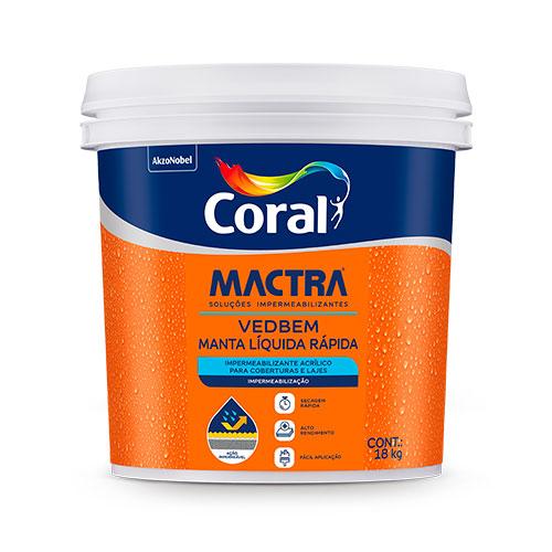 Manta Liquida Vedbem Rápida 18Kg Mactra